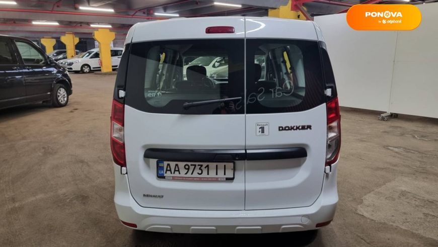 Renault Dokker, 2019, Дизель, 1.5 л., 58 тис. км, Мінівен, Білий, Київ 22715 фото