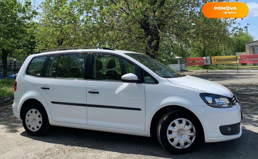 Volkswagen Touran, 2013, Дизель, 1.6 л., 167 тис. км, Мінівен, Білий, Київ 108036 фото