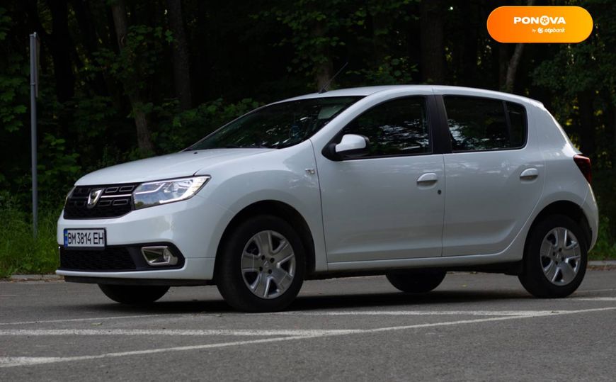 Dacia Sandero, 2020, Бензин, 1 л., 38 тис. км, Хетчбек, Білий, Ромни Cars-Pr-60091 фото