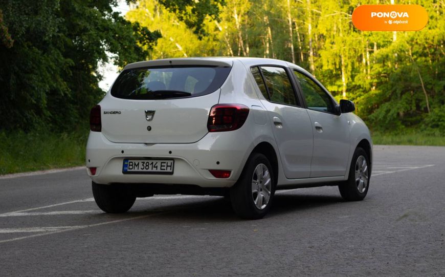 Dacia Sandero, 2020, Бензин, 1 л., 38 тис. км, Хетчбек, Білий, Ромни Cars-Pr-60091 фото