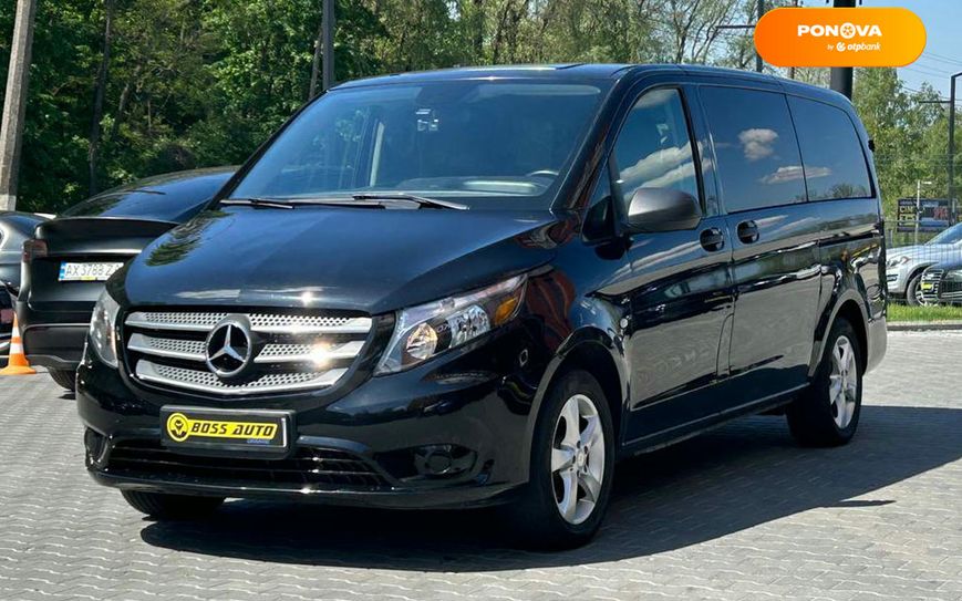 Mercedes-Benz Metris, 2017, Бензин, 2 л., 297 тыс. км, Минивен, Чорный, Черновцы 42872 фото