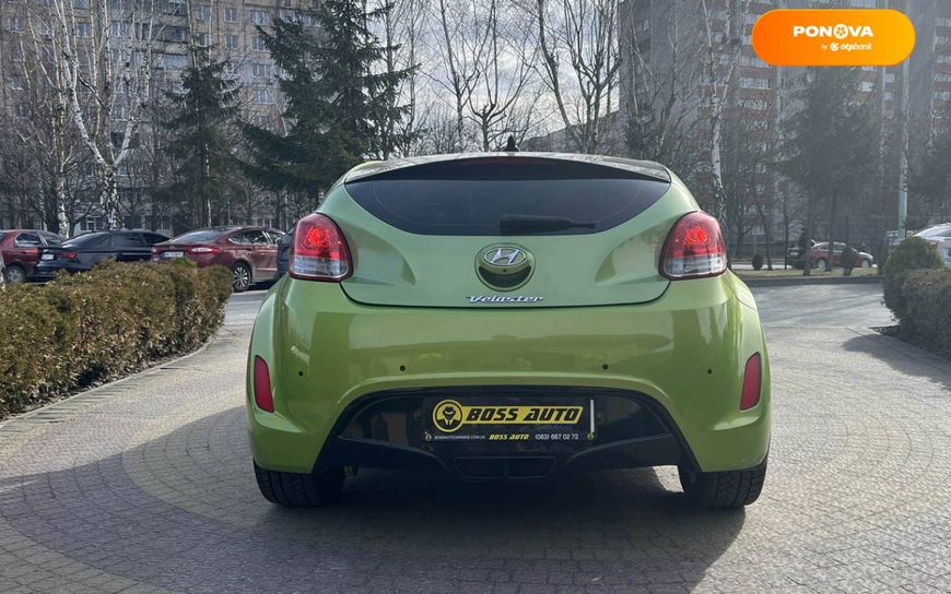 Hyundai Veloster, 2011, Бензин, 1.59 л., 72 тис. км, Хетчбек, Зелений, Львів 21685 фото