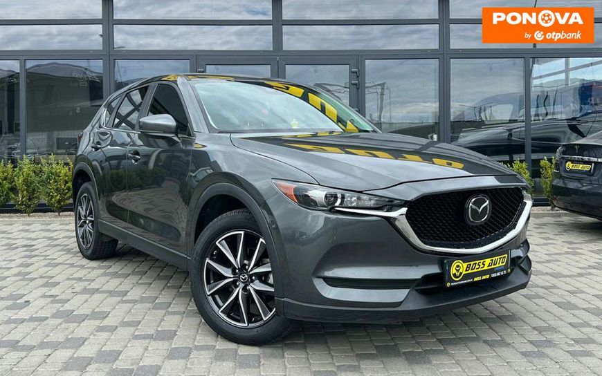 Mazda CX-5, 2017, Бензин, 2.49 л., 86 тис. км, Позашляховик / Кросовер, Сірий, Мукачево 46482 фото