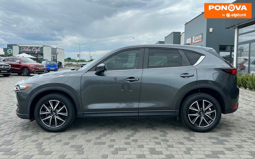 Mazda CX-5, 2017, Бензин, 2.49 л., 86 тис. км, Позашляховик / Кросовер, Сірий, Мукачево 46482 фото