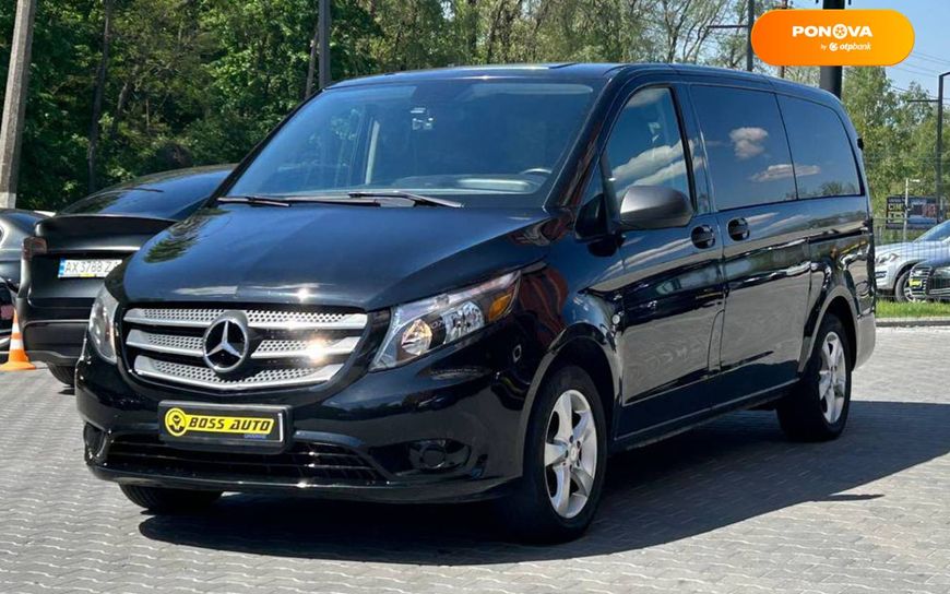 Mercedes-Benz Metris, 2017, Бензин, 2 л., 297 тыс. км, Минивен, Чорный, Черновцы 42872 фото