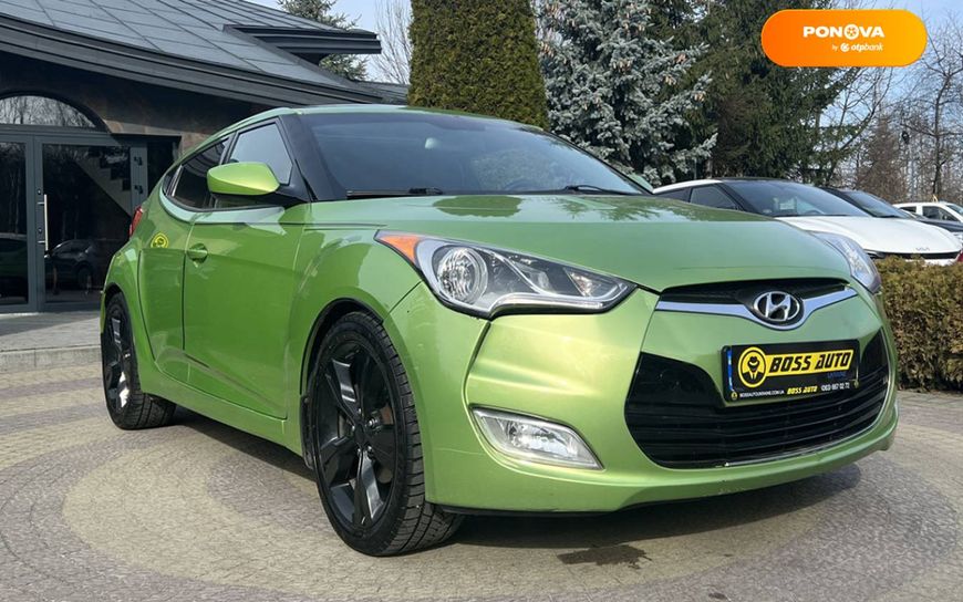 Hyundai Veloster, 2011, Бензин, 1.59 л., 72 тис. км, Хетчбек, Зелений, Львів 21685 фото