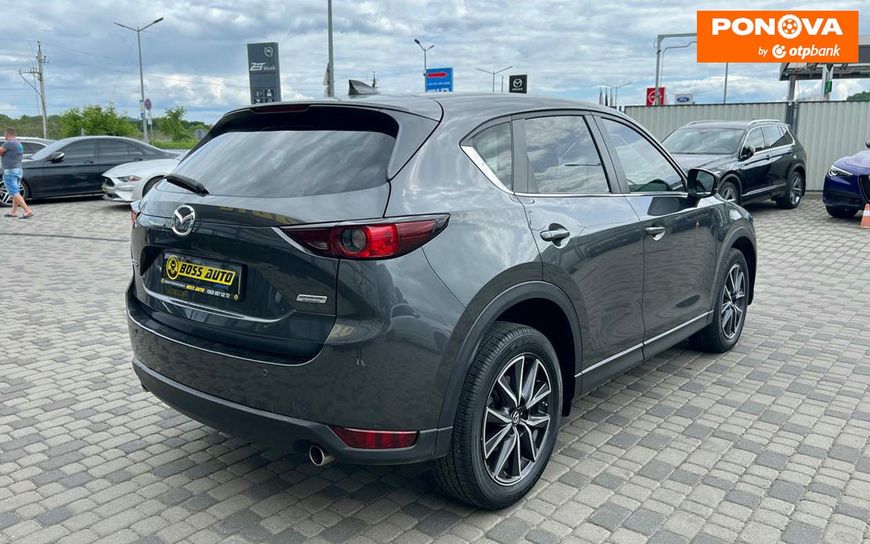 Mazda CX-5, 2017, Бензин, 2.49 л., 86 тис. км, Позашляховик / Кросовер, Сірий, Мукачево 46482 фото