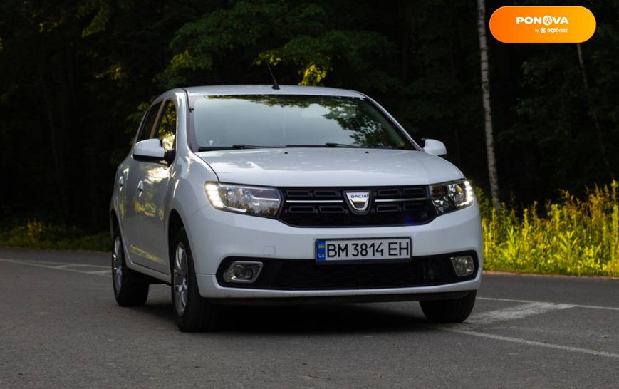 Dacia Sandero, 2020, Бензин, 1 л., 38 тис. км, Хетчбек, Білий, Ромни Cars-Pr-60091 фото