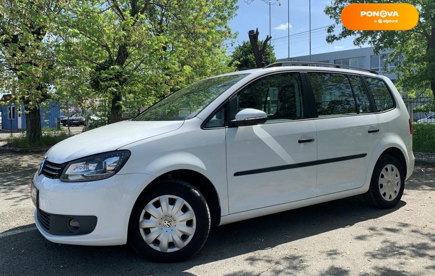 Volkswagen Touran, 2013, Дизель, 1.6 л., 167 тис. км, Мінівен, Білий, Київ 108036 фото