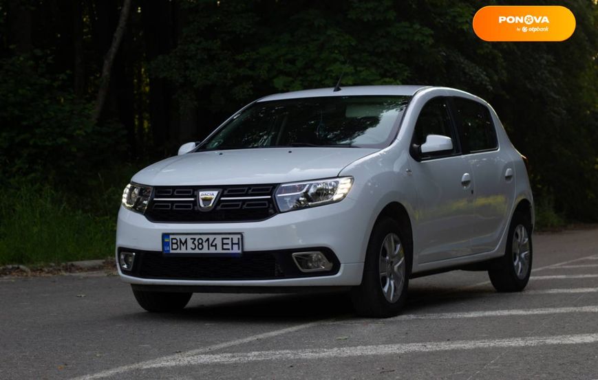 Dacia Sandero, 2020, Бензин, 1 л., 38 тис. км, Хетчбек, Білий, Ромни Cars-Pr-60091 фото