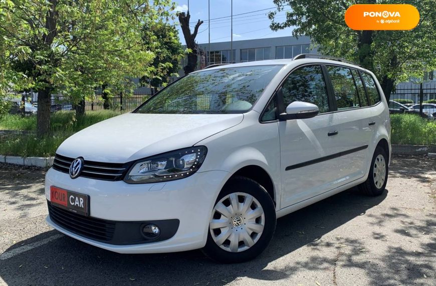 Volkswagen Touran, 2013, Дизель, 1.6 л., 167 тис. км, Мінівен, Білий, Київ 108036 фото