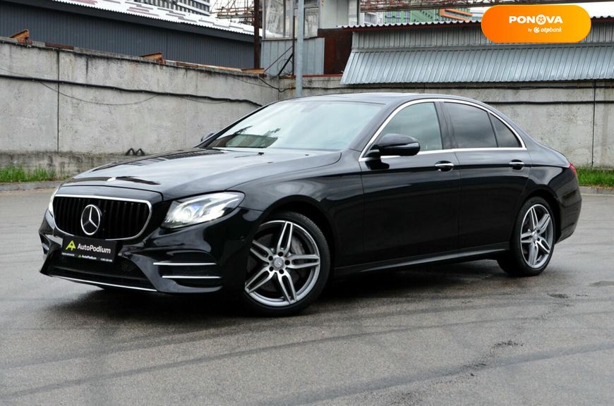 Mercedes-Benz E-Class, 2016, Бензин, 2 л., 132 тис. км, Седан, Чорний, Київ 107365 фото