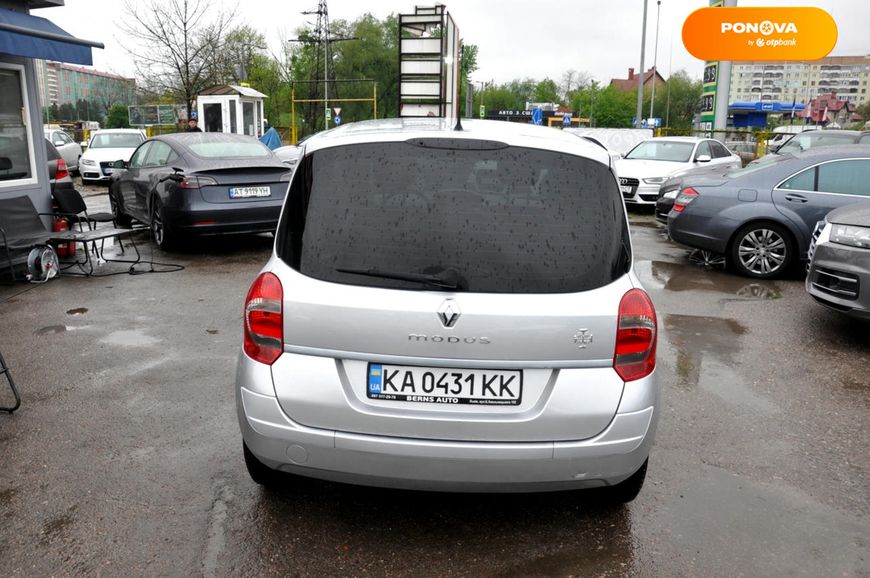 Renault Modus, 2008, Газ пропан-бутан / Бензин, 1.6 л., 274 тыс. км, Хетчбек, Серый, Львов 36475 фото