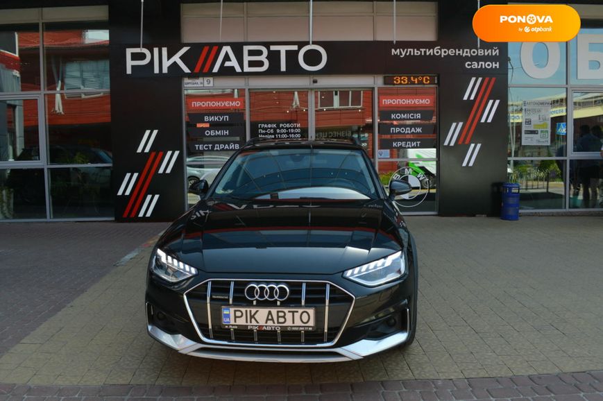 Audi A4 Allroad, 2020, Дизель, 2 л., 202 тис. км, Універсал, Чорний, Львів 109139 фото