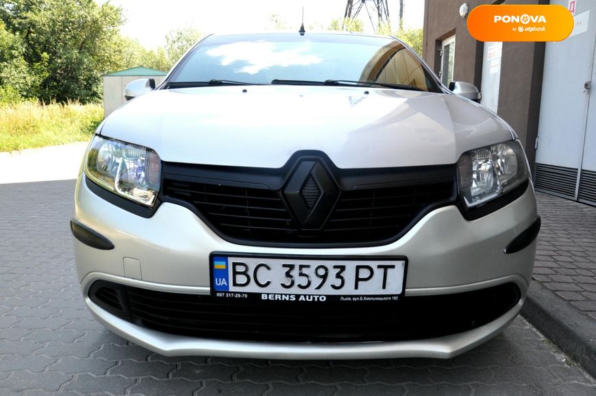 Renault Logan, 2013, Газ пропан-бутан / Бензин, 1.15 л., 200 тис. км, Седан, Сірий, Львів 101728 фото