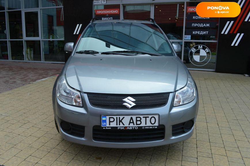 Suzuki SX4, 2008, Бензин, 1.6 л., 213 тис. км, Хетчбек, Сірий, Львів 109961 фото