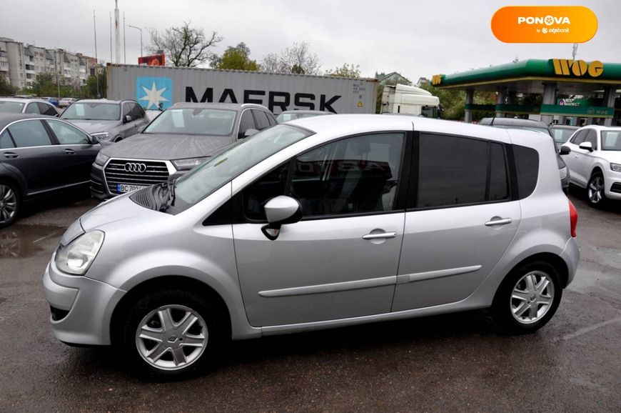 Renault Modus, 2008, Газ пропан-бутан / Бензин, 1.6 л., 274 тис. км, Хетчбек, Сірий, Львів 36475 фото