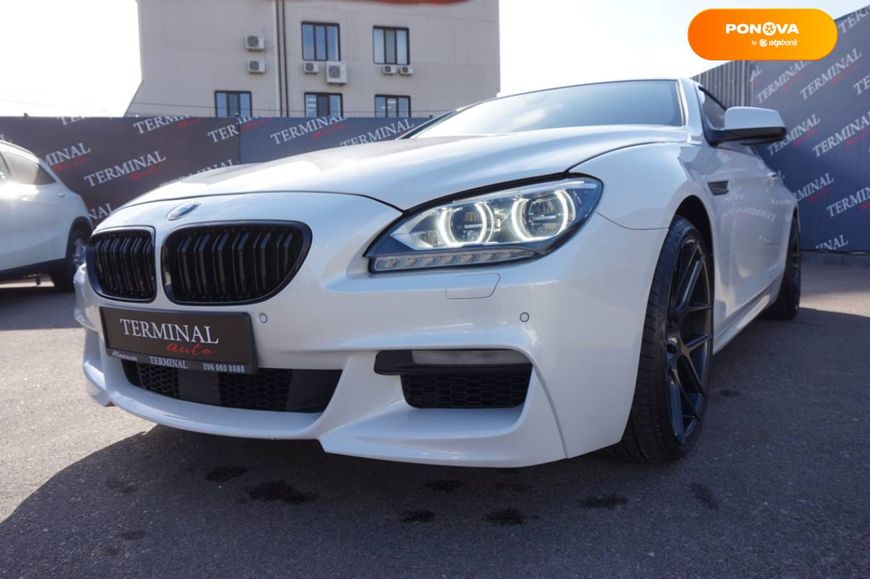 BMW 6 Series, 2012, Бензин, 2.98 л., 90 тыс. км, Купе, Белый, Одесса 28254 фото