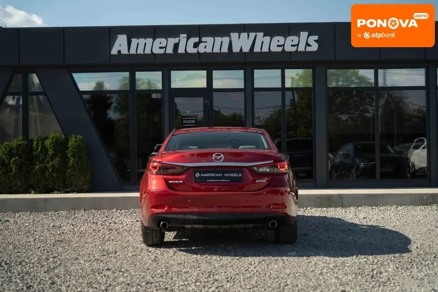 Mazda 6, 2017 р., Бензин, 148 тис. км, Седан, Червоний, Чернівці AT-10417837 фото