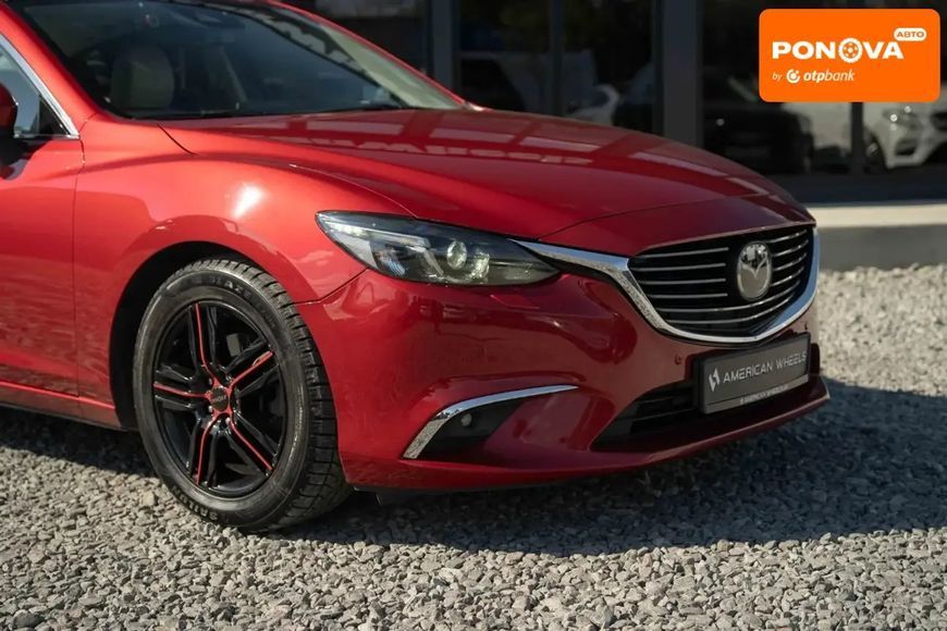 Mazda 6, 2017 р., Бензин, 148 тис. км, Седан, Червоний, Чернівці AT-10417837 фото