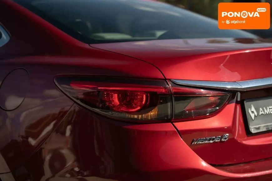 Mazda 6, 2017 р., Бензин, 148 тис. км, Седан, Червоний, Чернівці AT-10417837 фото