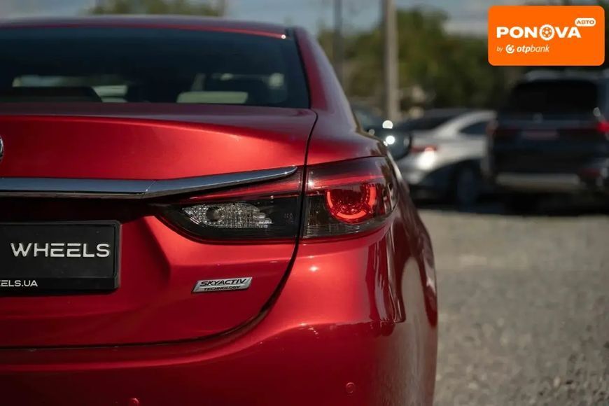 Mazda 6, 2017 р., Бензин, 148 тис. км, Седан, Червоний, Чернівці AT-10417837 фото