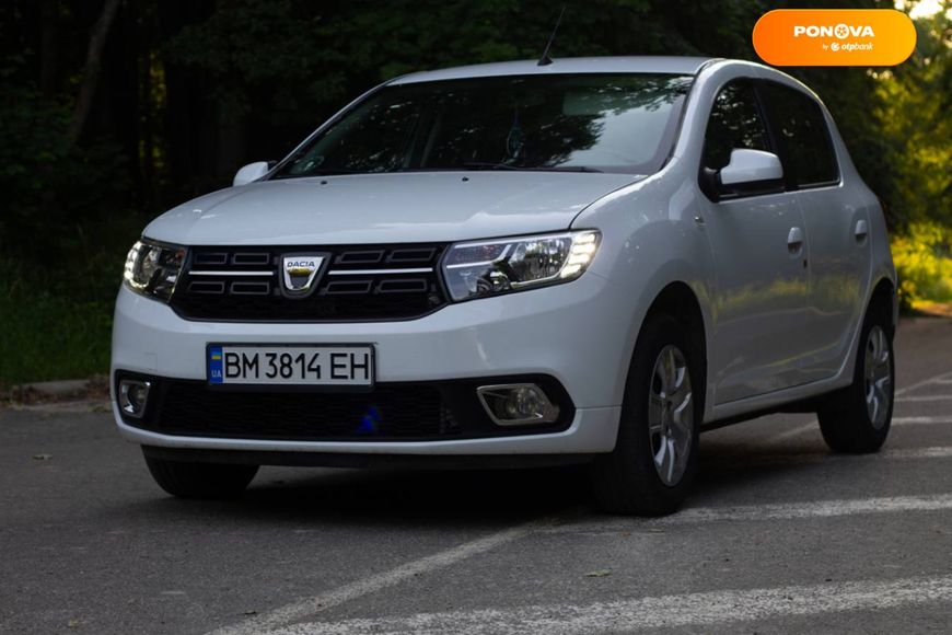 Dacia Sandero, 2020, Бензин, 1 л., 38 тис. км, Хетчбек, Білий, Ромни Cars-Pr-60091 фото