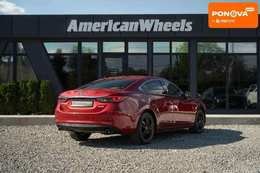 Mazda 6, 2017 р., Бензин, 148 тис. км, Седан, Червоний, Чернівці AT-10417837 фото