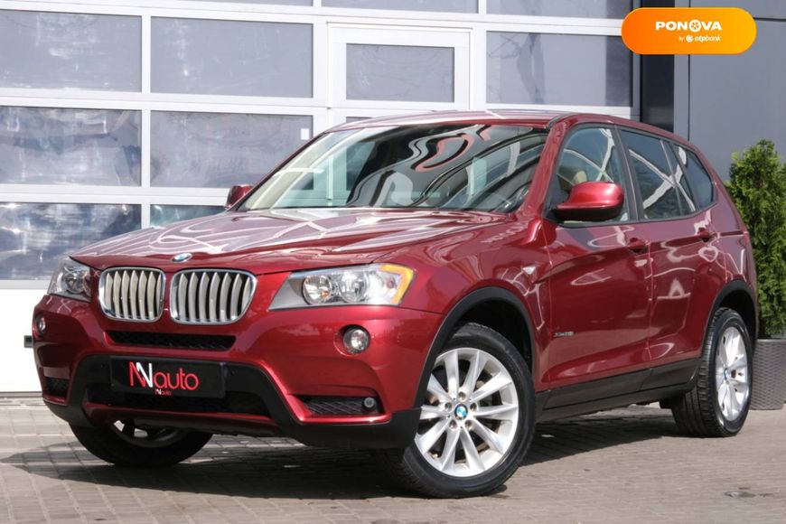 BMW X3, 2014, Бензин, 2 л., 162 тис. км, Позашляховик / Кросовер, Червоний, Одеса 36828 фото