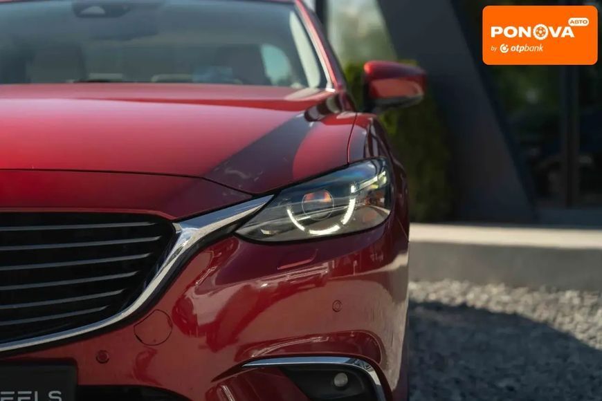 Mazda 6, 2017 р., Бензин, 148 тис. км, Седан, Червоний, Чернівці AT-10417837 фото