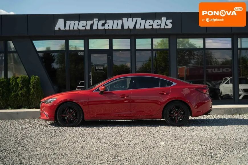 Mazda 6, 2017 р., Бензин, 148 тис. км, Седан, Червоний, Чернівці AT-10417837 фото