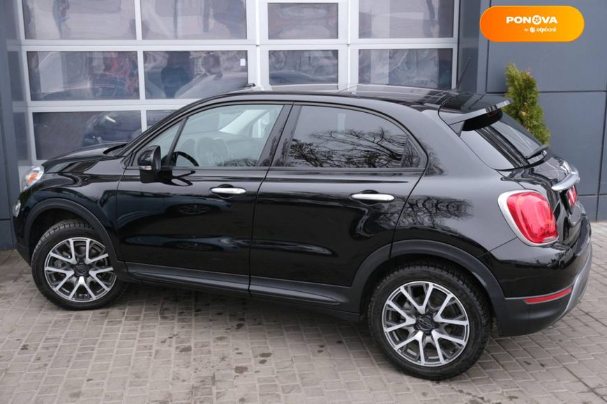 Fiat 500X, 2015, Бензин, 2.4 л., 100 тис. км, Позашляховик / Кросовер, Чорний, Одеса 25542 фото