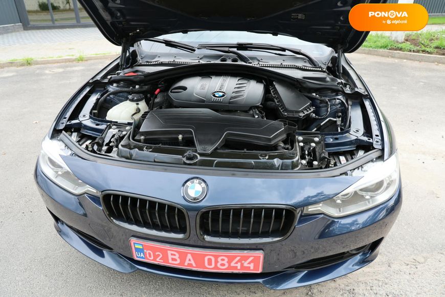 BMW 3 Series, 2014, Дизель, 2 л., 162 тыс. км, Седан, Синий, Гнівань 111123 фото