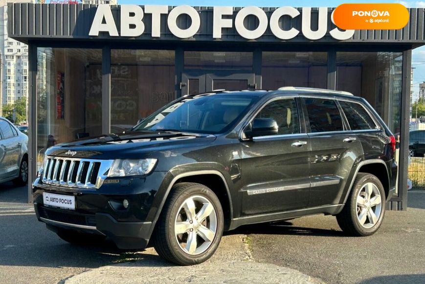 Jeep Grand Cherokee, 2011, Дизель, 2.99 л., 224 тис. км, Позашляховик / Кросовер, Чорний, Київ 111277 фото