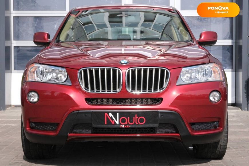 BMW X3, 2014, Бензин, 2 л., 162 тис. км, Позашляховик / Кросовер, Червоний, Одеса 36828 фото