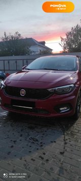 Fiat Tipo, 2019, Бензин, 1.37 л., 122 тис. км, Седан, Червоний, Черкаси Cars-Pr-214989 фото