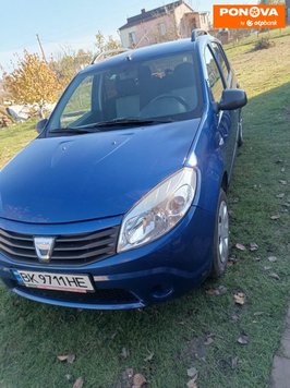 Dacia Sandero, 2011, Бензин, 1.15 л., 195 тис. км, Хетчбек, Синій, Рівне Cars-Pr-276185 фото