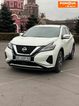 Nissan Murano, 2019, Газ пропан-бутан / Бензин, 3.5 л., 48 тис. км, Позашляховик / Кросовер, Білий, Кам'янське (Дніпродзержинськ) Cars-Pr-268264 фото