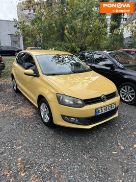 Volkswagen Polo, 2010, Бензин, 1.39 л., 150 тис. км, Хетчбек, Жовтий, Київ Cars-Pr-272078 фото