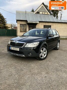 Skoda Octavia Scout, 2011, Дизель, 2 л., 295 тис. км, Універсал, Чорний, Броди Cars-Pr-315142 фото