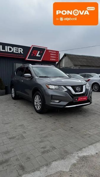 Nissan Rogue, 2018 г., Газ пропан-бутан / Бензин, 152 тыс. км, Внедорожник / Кроссовер, Серый, Кропивницкий (Кировоград) AT-10410331 фото