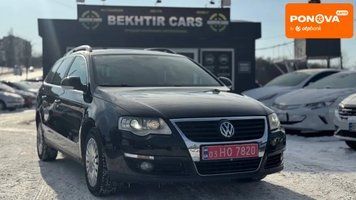Volkswagen Passat, 2009 г., Бензин, 194 тыс. км, Универсал, Чорный, Полтава AT-10412179 фото