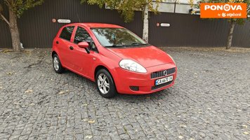 Fiat Grande Punto, 2008, Бензин, 1.37 л., 211 тис. км, Хетчбек, Червоний, Київ Cars-Pr-266945 фото