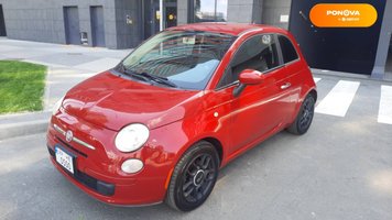Fiat 500, 2012, Бензин, 1.37 л., 185 тис. км, Хетчбек, Червоний, Київ Cars-Pr-57240 фото