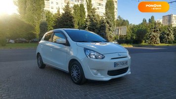 Mitsubishi Mirage, 2013, Бензин, 1 л., 92 тис. км, Седан, Білий, Одеса Cars-Pr-122620 фото