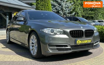 BMW 5 Series, 2014, Дизель, 3 л., 236 тис. км, Седан, Сірий, Львів 280734 фото