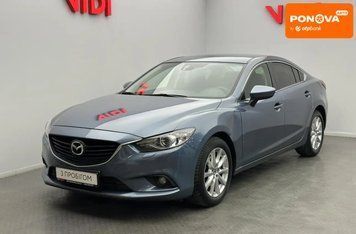 Mazda 6, 2013 р., Бензин, 176 тис. км, Седан, Сірий, Київ AT-10421789 фото