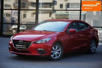 Mazda 3, 2015 р., Бензин, 167 тис. км, Седан, Червоний, Харків AT-10416871 фото