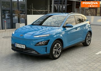 Hyundai Kona, 2023, Електро, 9 тис. км, Позашляховик / Кросовер, Синій, Рівне Cars-Pr-269054 фото