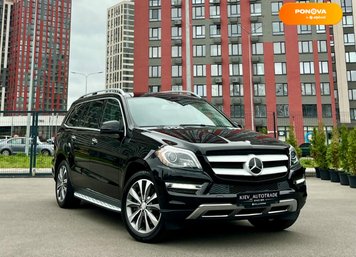 Mercedes-Benz GL-Class, 2012, Бензин, 4.7 л., 192 тис. км, Позашляховик / Кросовер, Чорний, Київ 250855 фото